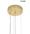 MOOSEE lampa wisząca SESTO złota