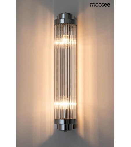 MOOSEE lampa ścienna COLUMN 60 srebrna