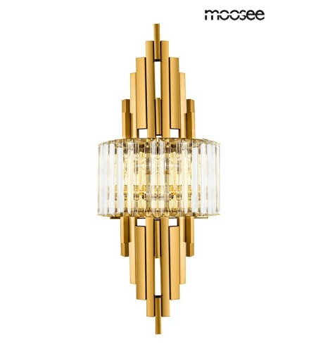 MOOSEE lampa ścienna TOWERS złota