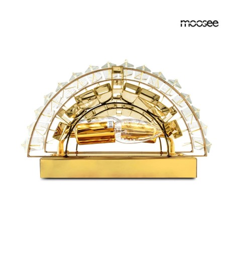 MOOSEE lampa ścienna TOWERS złota