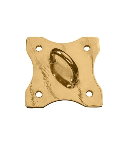 Fotel wiszący GABBIA złoty / beżowy