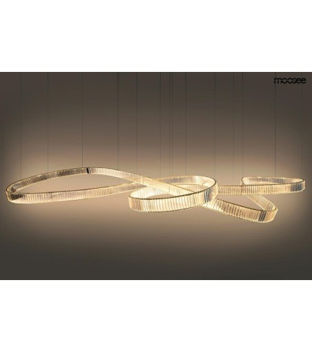 MOOSEE lampa wisząca WAVE 380 chrom