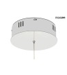 MOOSEE lampa wisząca WAVE 380 chrom