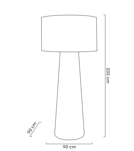 MOOSEE lampa podłogowa KAS 200