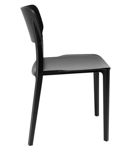 Krzesło AGAT PREMIUM czarne - polipropylen