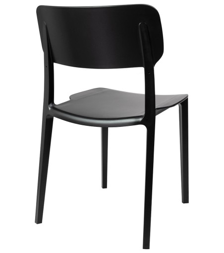 Krzesło AGAT PREMIUM czarne - polipropylen