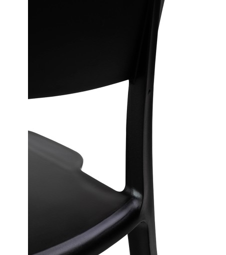 Krzesło AGAT PREMIUM czarne - polipropylen
