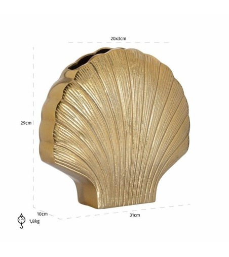 RICHMOND wazon NOE L złoty