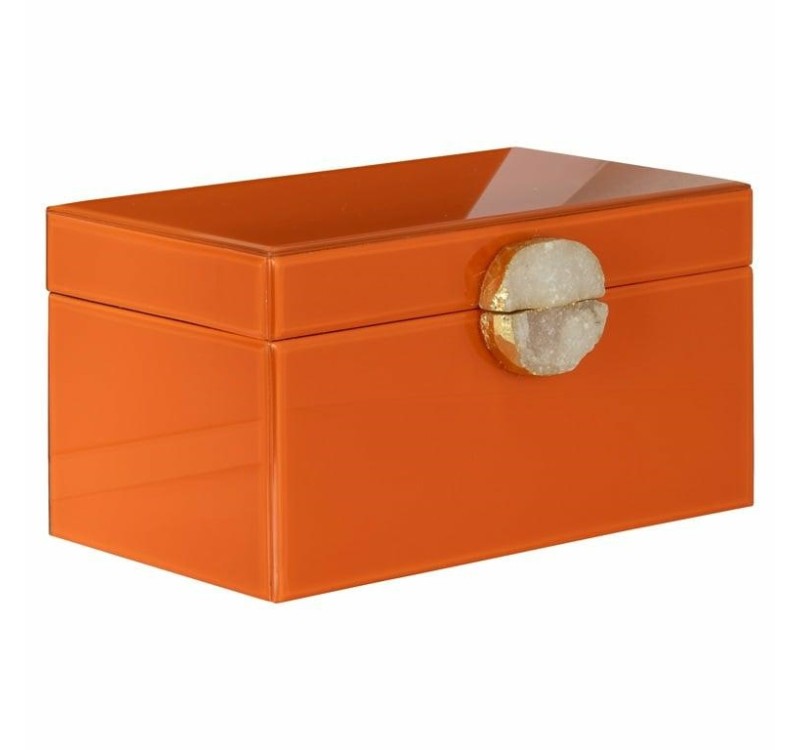 RICHMOND pojemnik na biżuterię LIA pomarańczowy