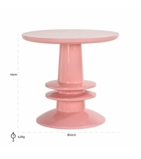 RICHMOND stolik JOSY różowy