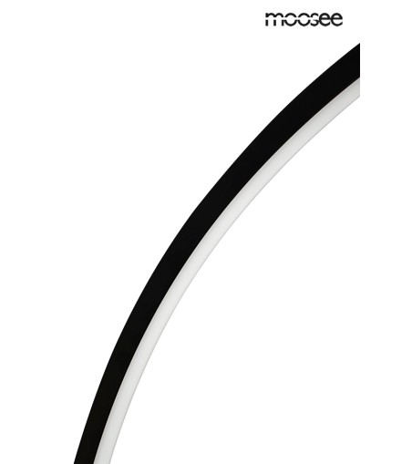 MOOSEE lampa ścienna HOOP 60 czarna