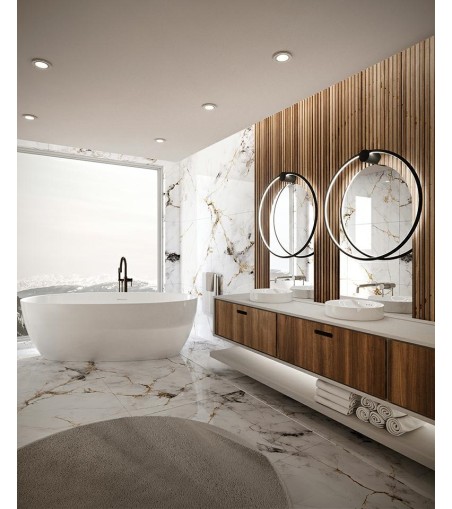 MOOSEE lampa ścienna HOOP 60 czarna