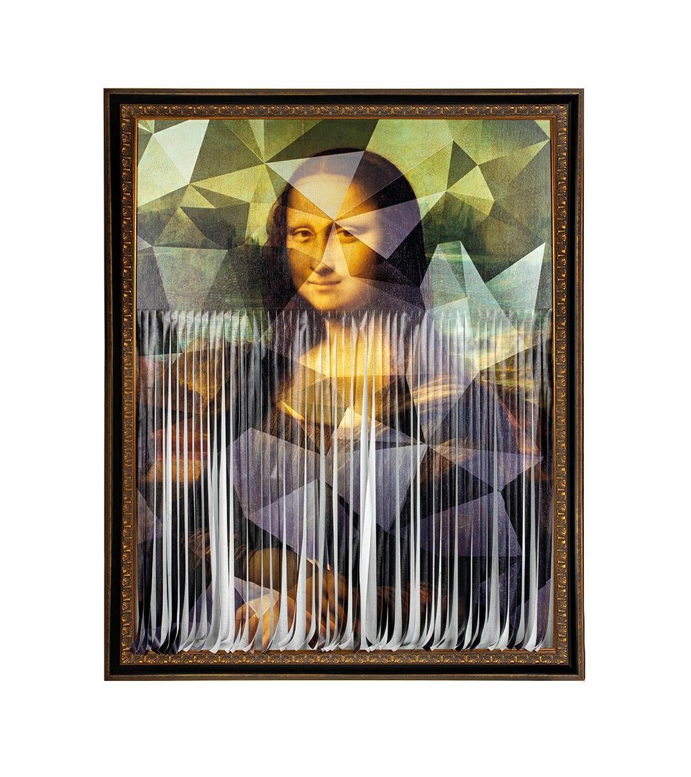 KARE obraz MADEMOISELLE LISA 130x163cm