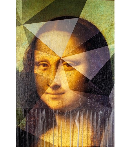 KARE obraz MADEMOISELLE LISA 130x163cm