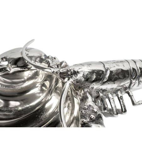KARE chłodziarka na napoje / patera       LOBSTER srebrna