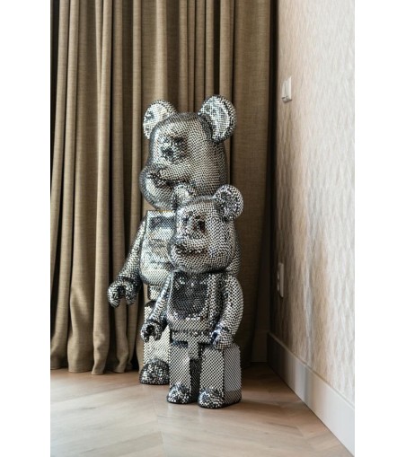 RICHMOND dekoracja BEAR S czarna