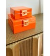 RICHMOND pojemnik na biżuterię BODINE S   pomarańczowy