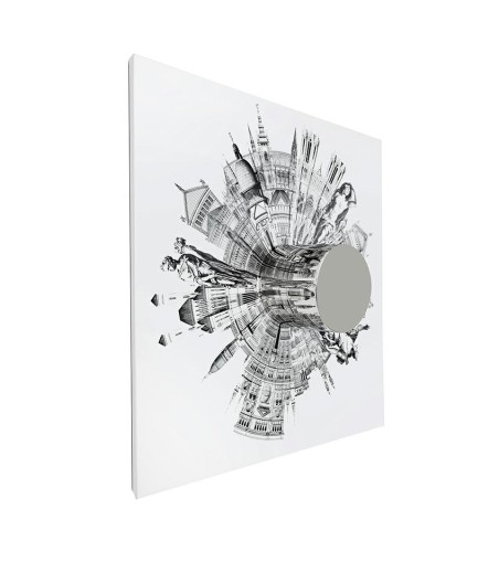 Obraz CRAZY WORLD 180x180 cm