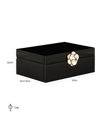 RICHMOND pojemnik na biżuterię VIVY S     czarny