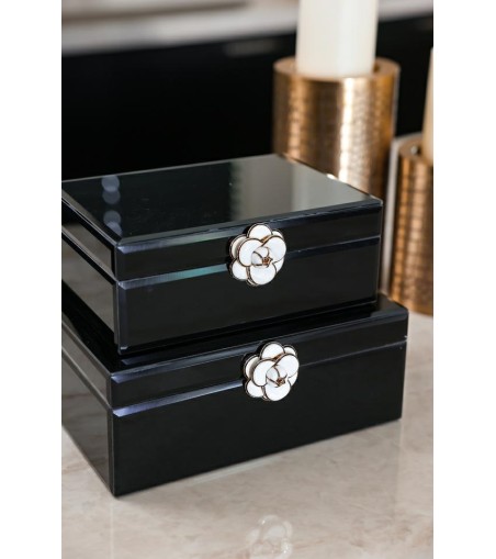 RICHMOND pojemnik na biżuterię VIVY S     czarny