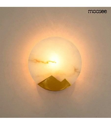 MOOSEE lampa ścienna LUXIO złota