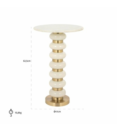 RICHMOND stolik BARBARA biały