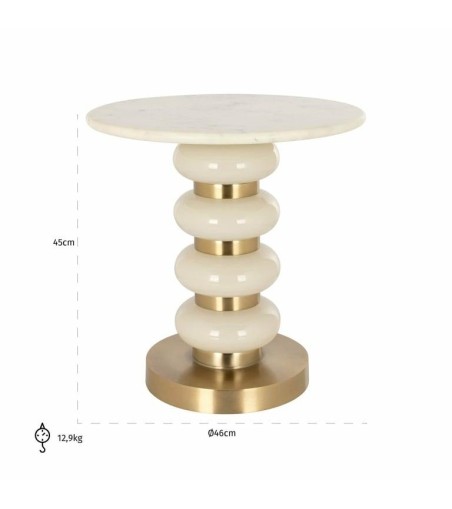 RICHMOND stolik BOANN biały