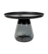 KARE stolik BOTTIGLIA SMOKE 60 czarny