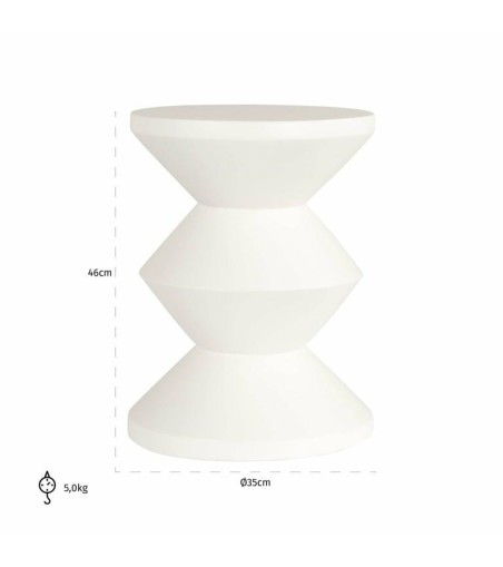 RICHMOND stolik BLOOMSTONE DIABLO 35      biały