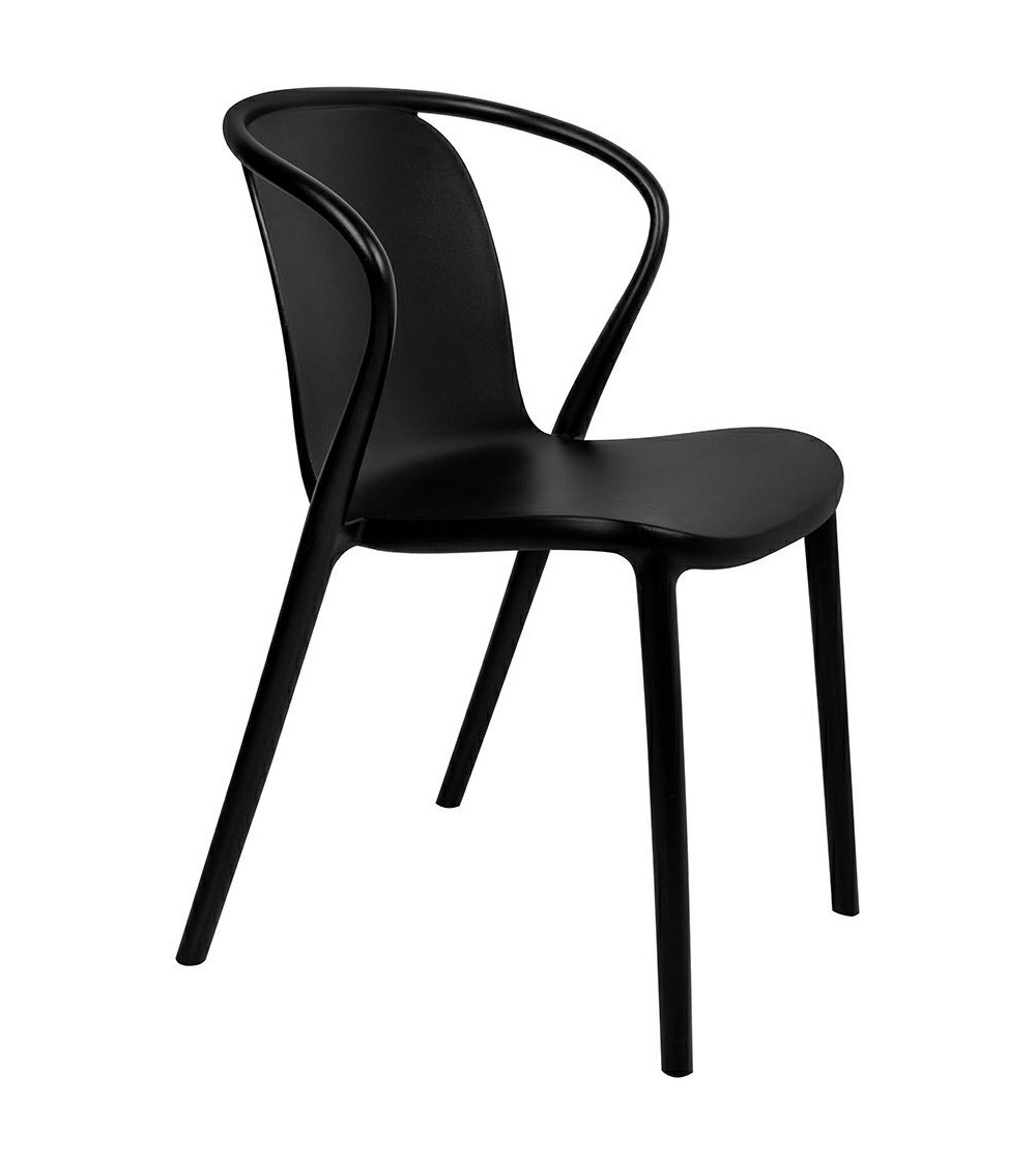 Krzesło SPARKS czarne - polipropylen