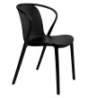 Krzesło SPARKS czarne - polipropylen