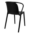 Krzesło SPARKS czarne - polipropylen
