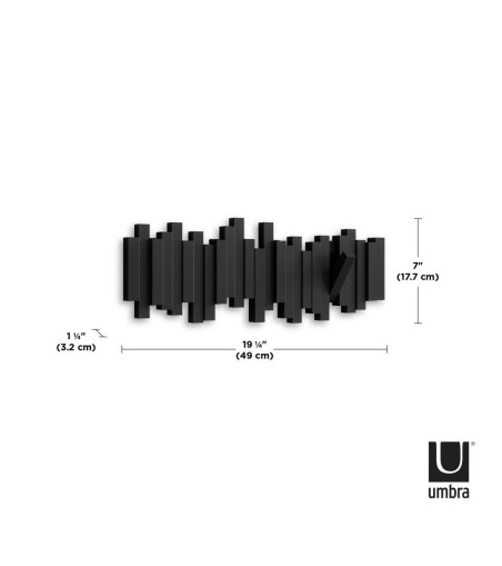 UMBRA wieszak na ubrania STICKS czarny