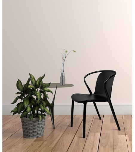Krzesło SPARKS czarne - polipropylen