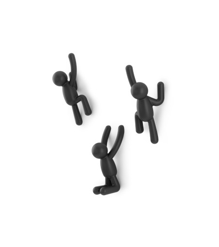 UMBRA wieszak ścienny BUDDY czarny