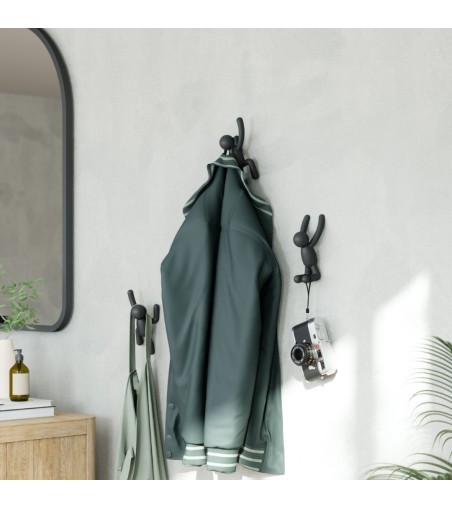 UMBRA wieszak ścienny BUDDY czarny