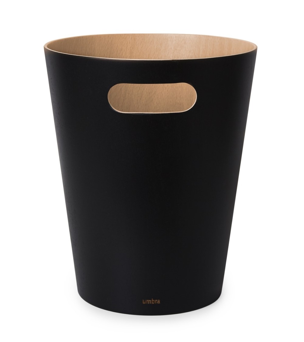 UMBRA kosz na śmieci WOODROW  - czarny