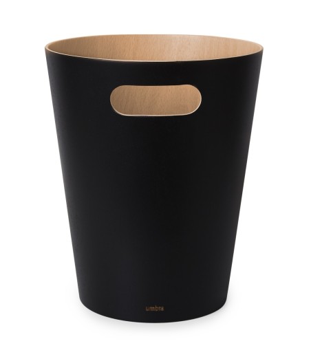 UMBRA kosz na śmieci WOODROW  - czarny