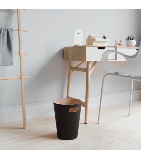 UMBRA kosz na śmieci WOODROW  - czarny