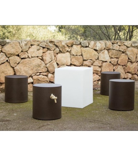 NEW GARDEN lampa ogrodowa CUBY 20 CABLE biały