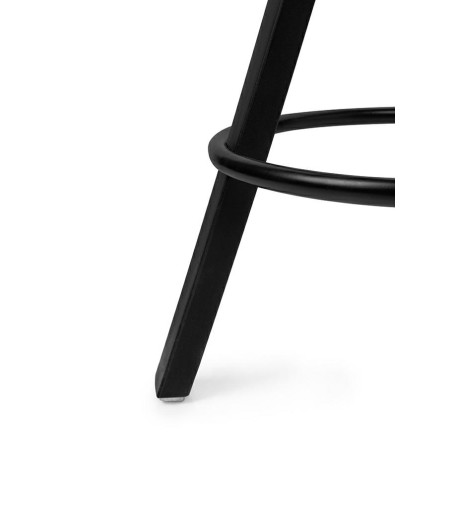 Krzesło barowe MILA 65 czarne