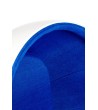 Fotel BALL biało-niebieski - włókno szklane