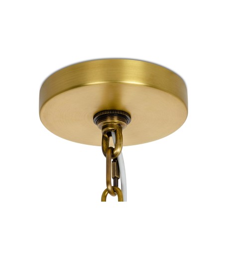 Lampa wisząca VICE mosiądz - metal, szkło