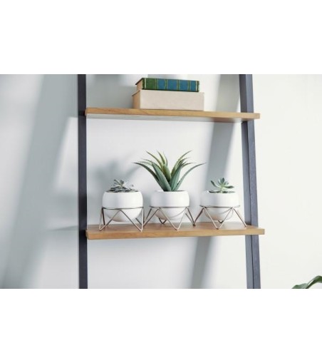 UMBRA doniczki POTSY - biały, srebrny