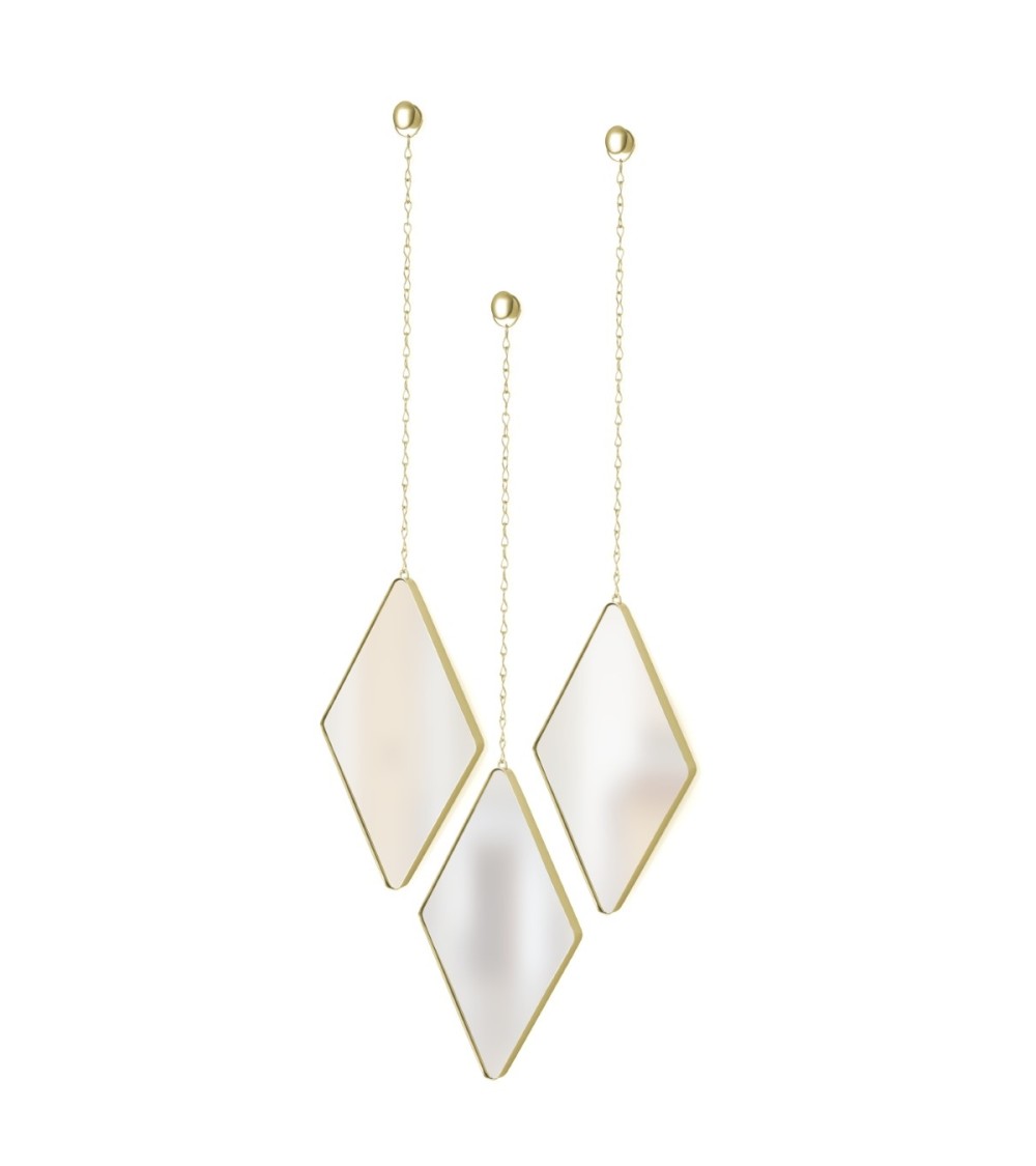 UMBRA lustra DIMA DIAMOND złote