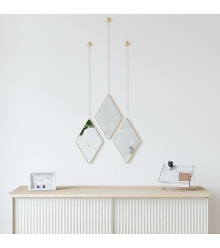 UMBRA lustra DIMA DIAMOND złote