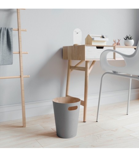 UMBRA kosz na śmieci WOODROW - gray