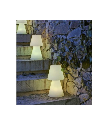 NEW GARDEN lampa LOLA 45 BATTERY biała