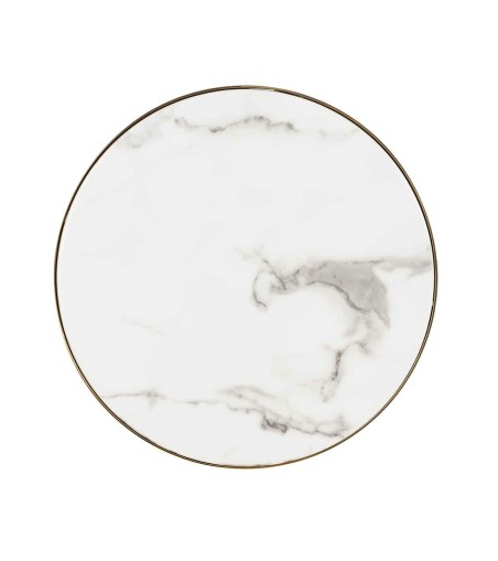 RICHMOND stolik ODIN 45 cm złoty - MDF, stal nierdzewna