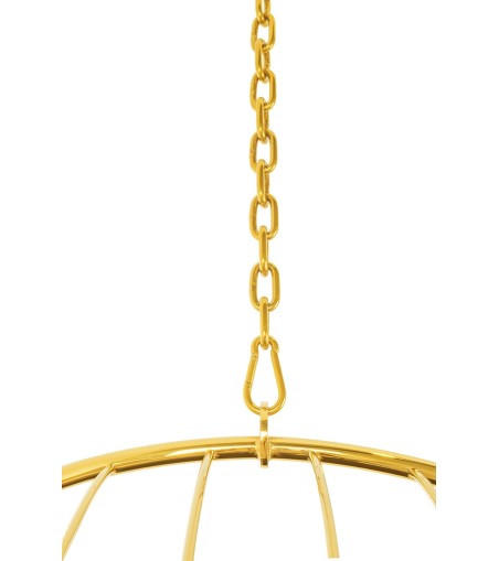 Fotel wiszący GABBIA złoty